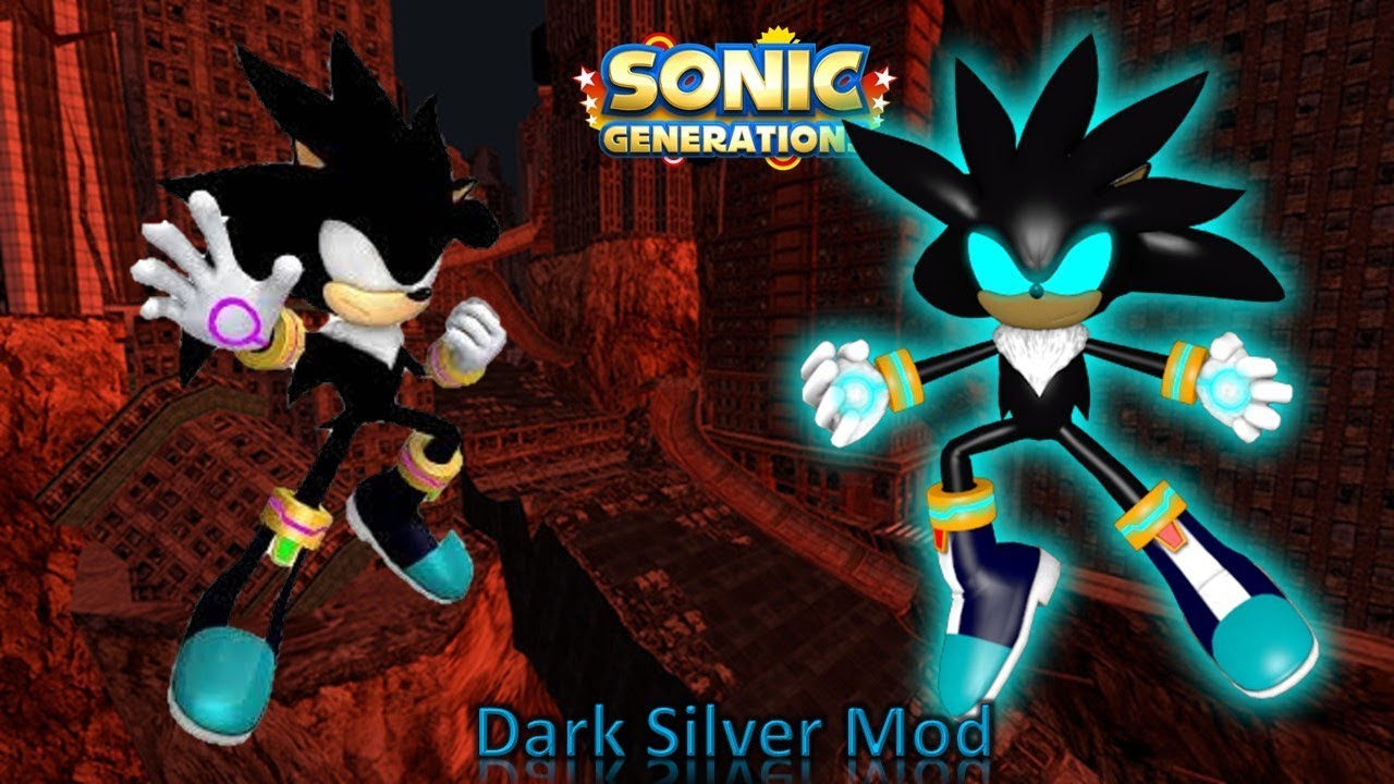 Super / hyper sonic generations dark sonic mod